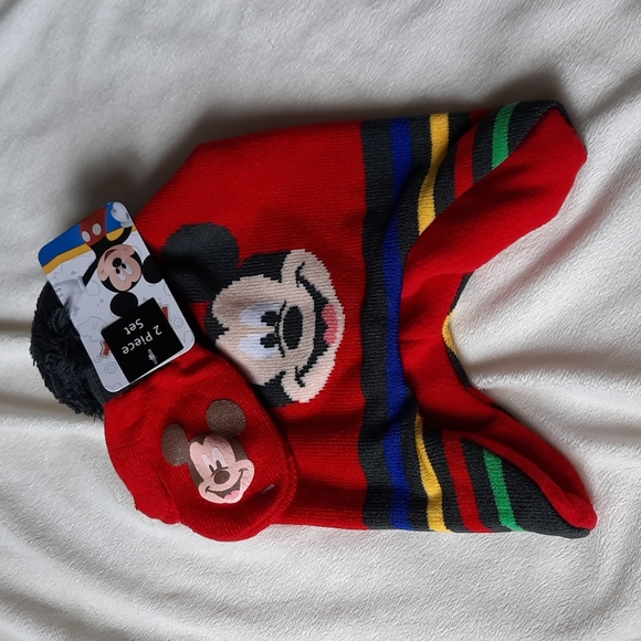 3 for $30. Mickey Mouse hat and mittens set.
